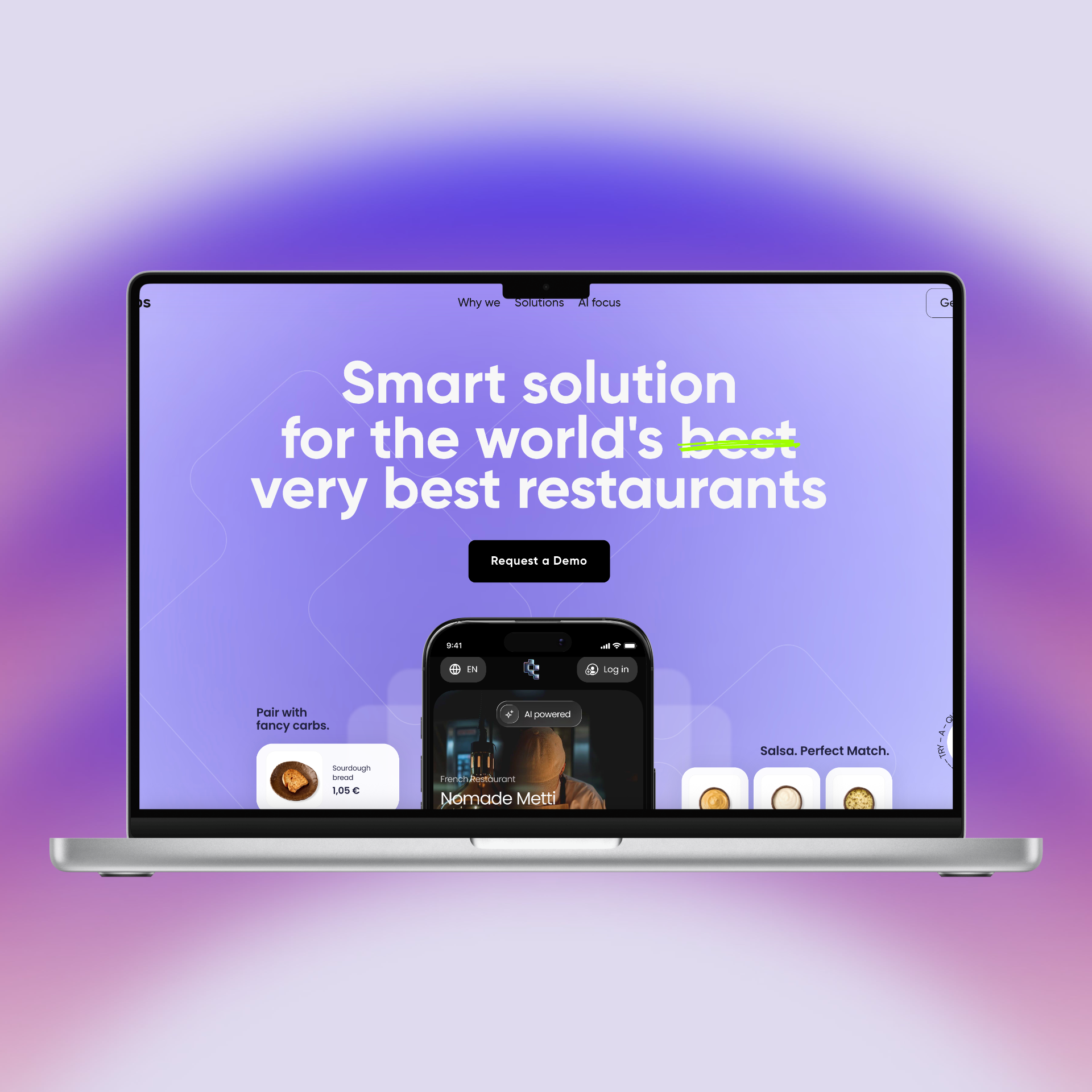 Restaurant SaaS platform